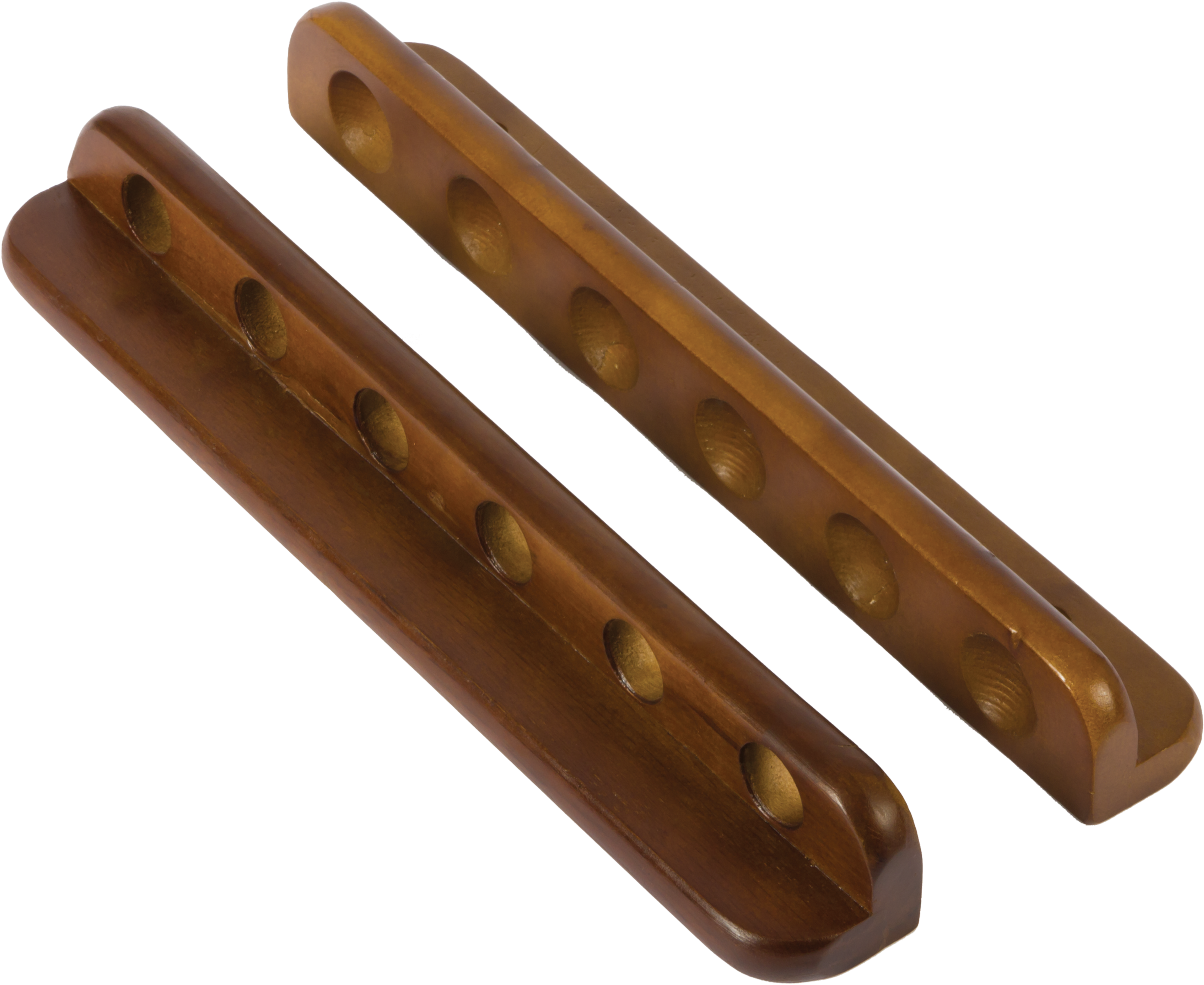 Solid Wood Billiard Cue Wall Rack - Base Para Tacos De Billar (3000x3000), Png Download