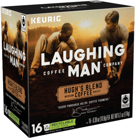 50 For Laughing Man® Coffee K-cup® Pods - Laughing Man Huila Coffee (600x600), Png Download