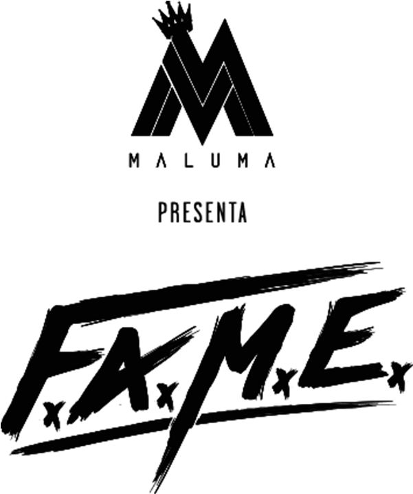 Maluma Fame Fe Alma Musica Esencia - Maluma Fame Tour Logo (600x786), Png Download