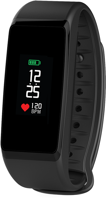 Activity Tracker With Heart-rate Monitor - Watch (760x760), Png Download