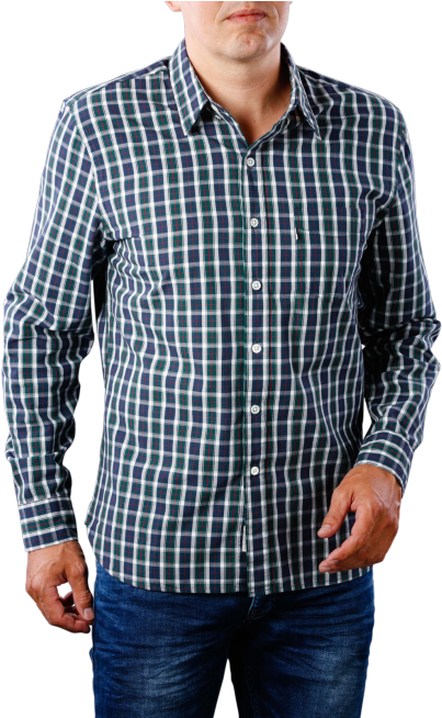 S Sunset 1 Pocket Shirt Cottontail Eden - Shirt (490x653), Png Download