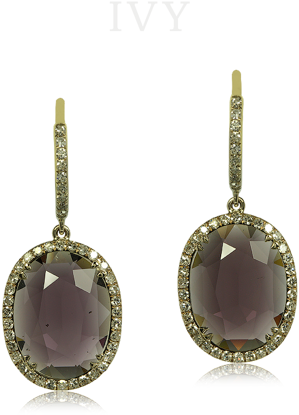 Earrings (728x1000), Png Download