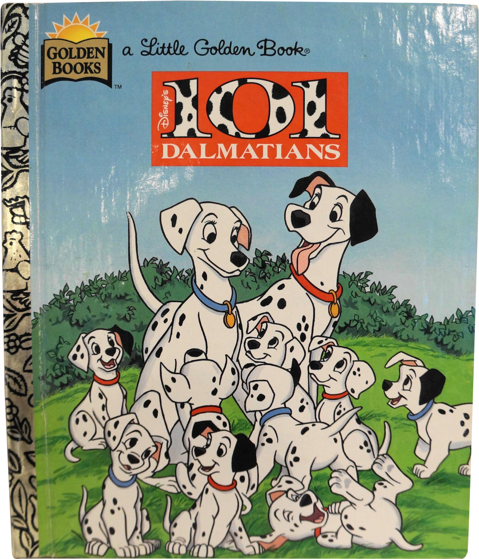 This The 1996 Version Of The 101 Dalmatians Little - Walt Disney's 101 Dalmatians Little Golden Book (1896x1896), Png Download