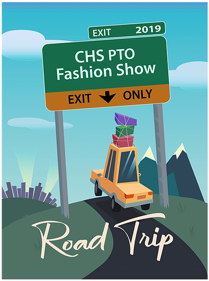 Chs Pto Fashion Show - Sign (613x793), Png Download
