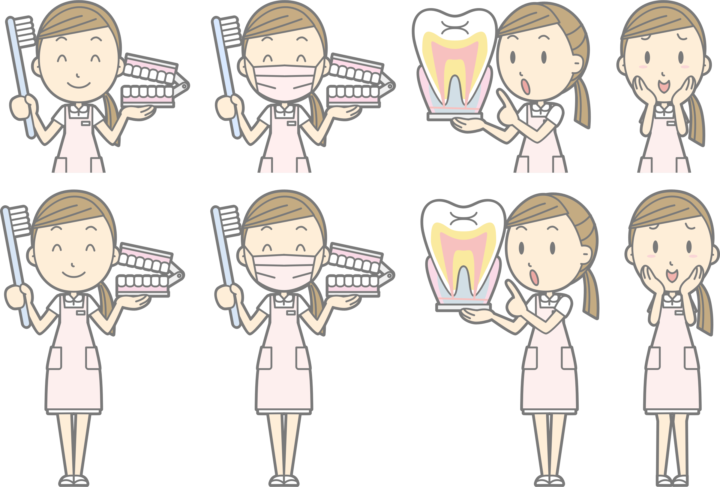 This Free Icons Png Design Of Dental Hygiene Instructor (2400x1622), Png Download