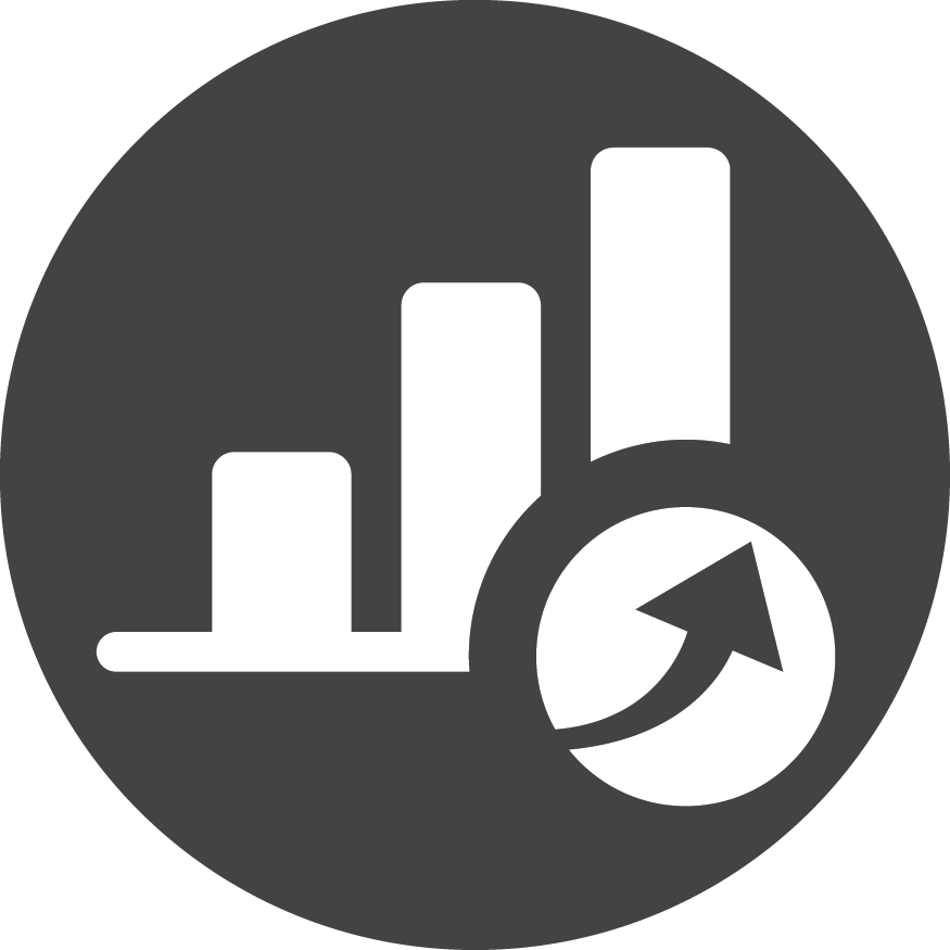 B2b Growth - Company's Valuation Icon White Png (875x875), Png Download