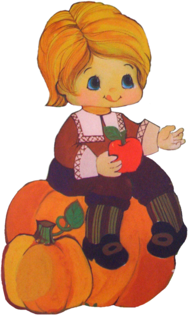 Thanksgiving Png Tubes - Pumpkin (800x1159), Png Download