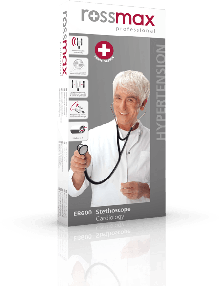 Stethoscope Eb - Rossmax Stethoscope Price (507x619), Png Download