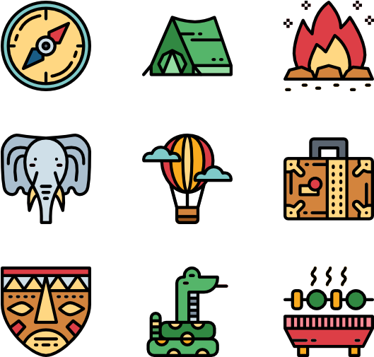 Safari (600x564), Png Download