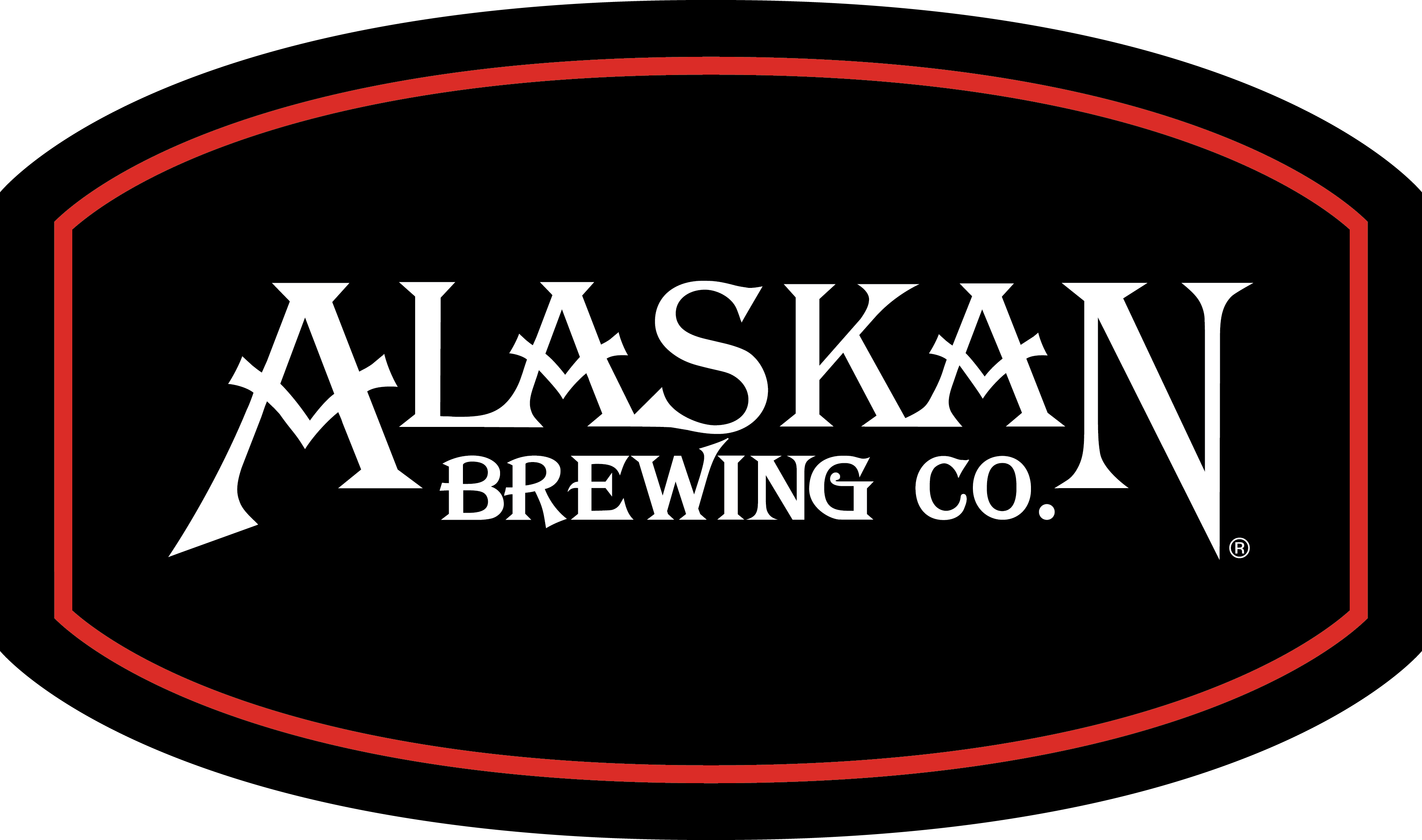 Alaskan Holding Shape Black Logo Png Copy - Alaskan Amber (3600x2127), Png Download