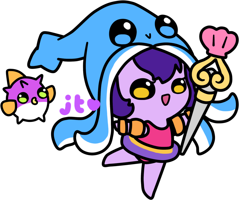 Pool Party Lulu Png - Lulu Chibi (900x818), Png Download