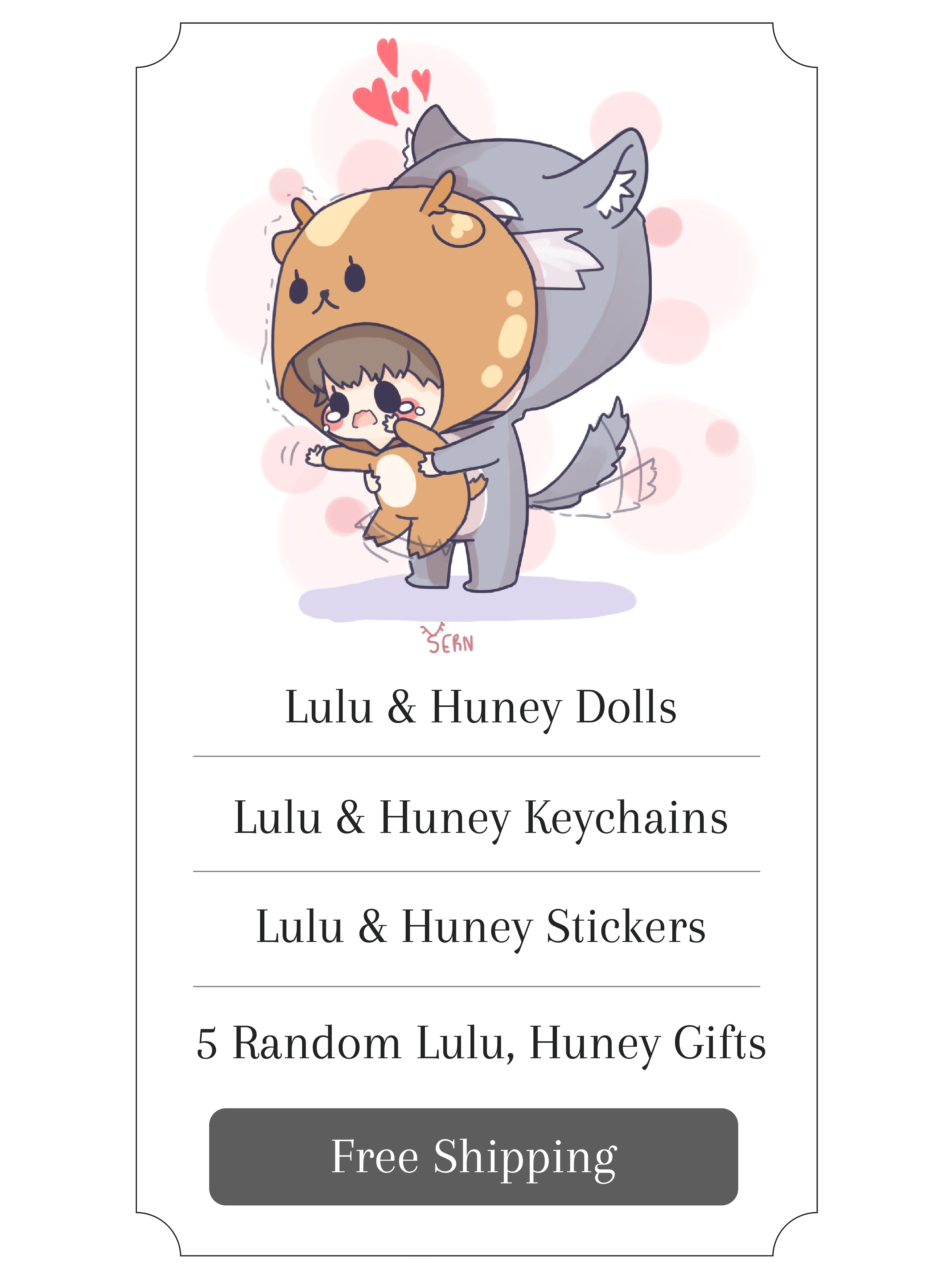 Lulu & Huney Ultimate Bundle - Cartoon (3309x4451), Png Download