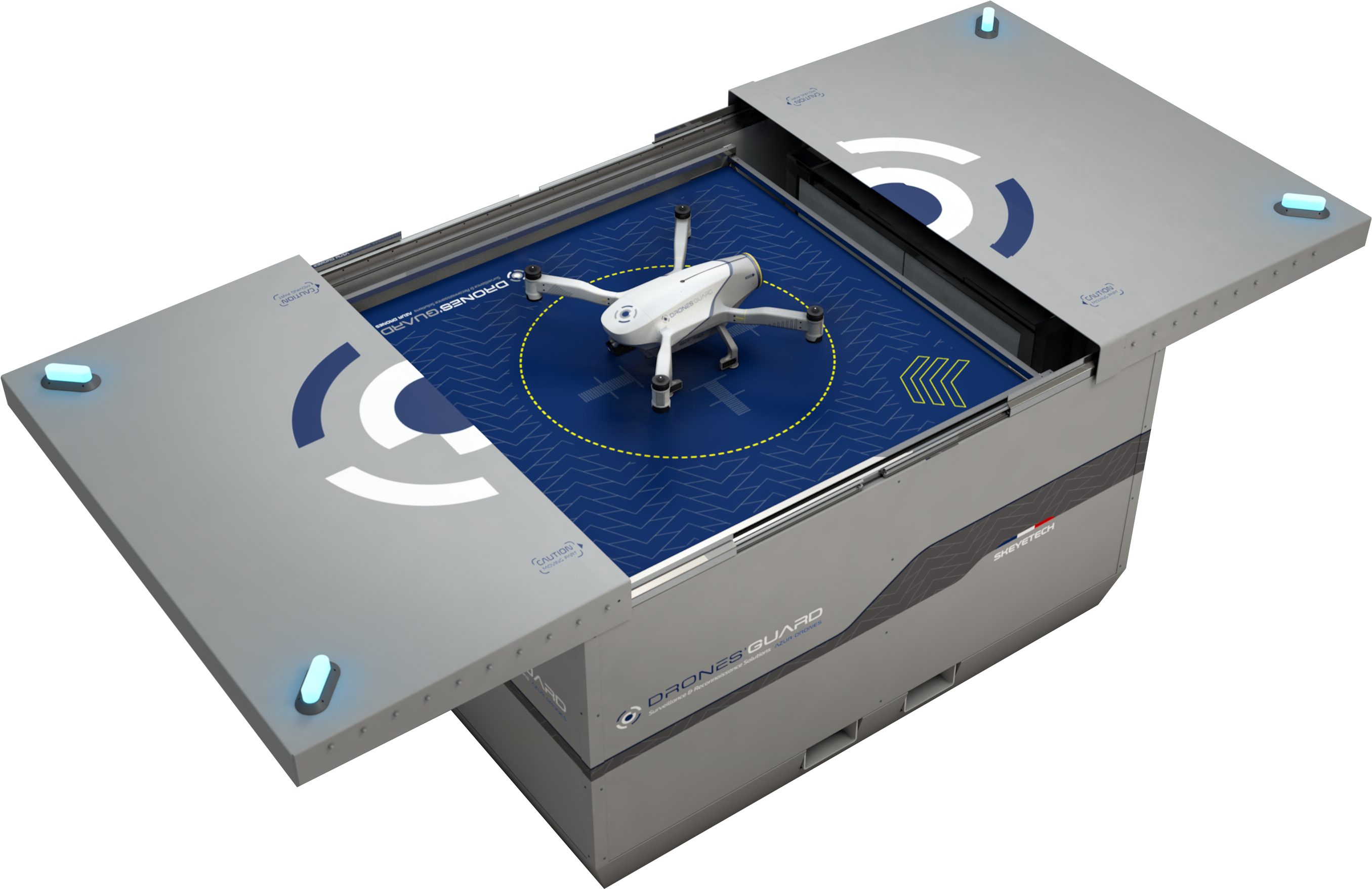 Skeyetech Station - Skeyetech Drone (2846x1843), Png Download