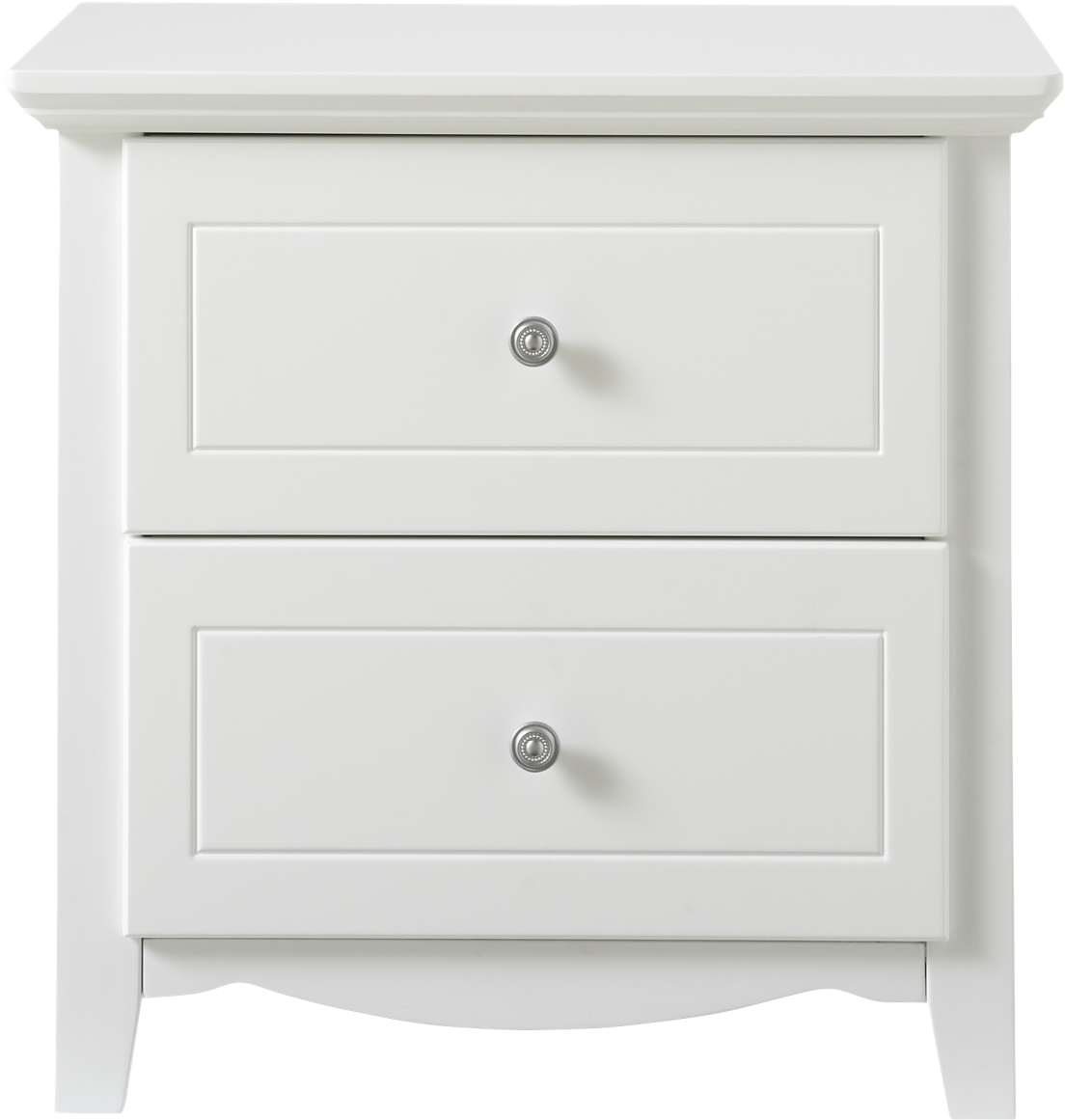 Home Paris Bedside Table - White Night Stand Transparent (1197x1280), Png Download