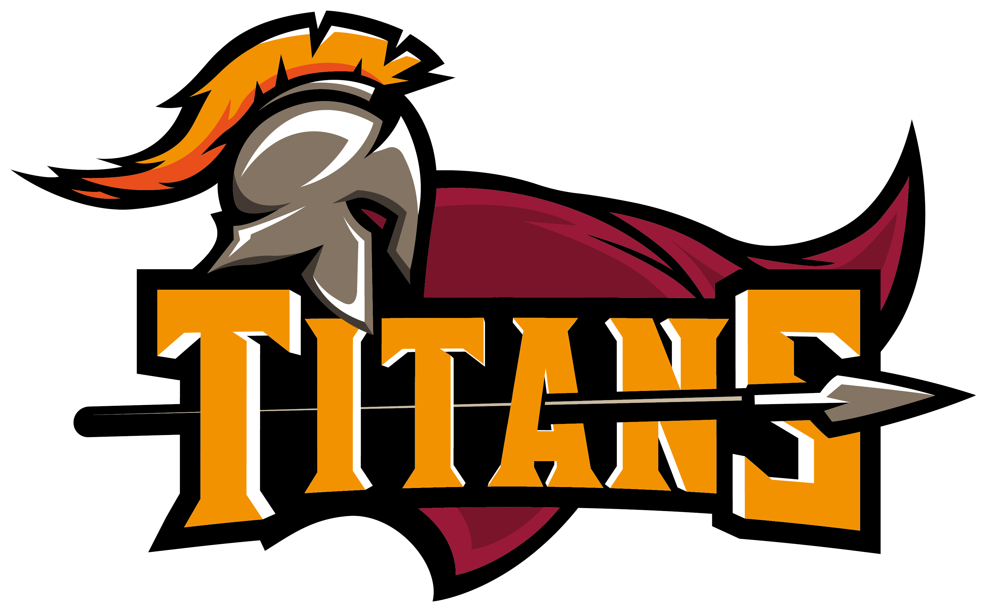 Titanic Livery For The Titans - Jersey Titans Logo Design (3385x2102), Png Download