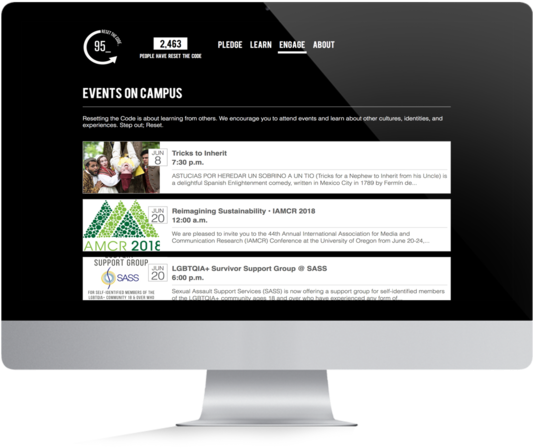 Events-desktop@2x - Computer Monitor (1000x667), Png Download