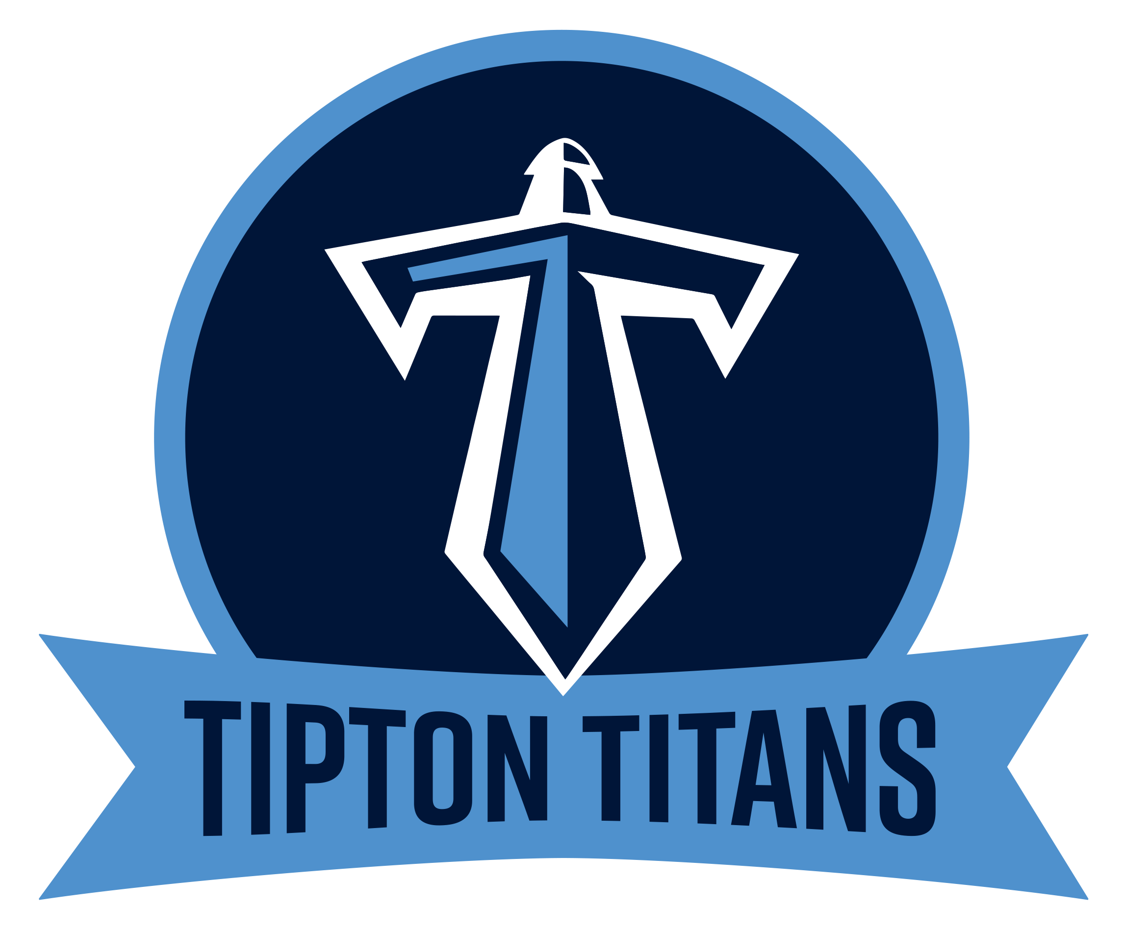 Tipton Titans Team Logo - Emblem (2550x2550), Png Download
