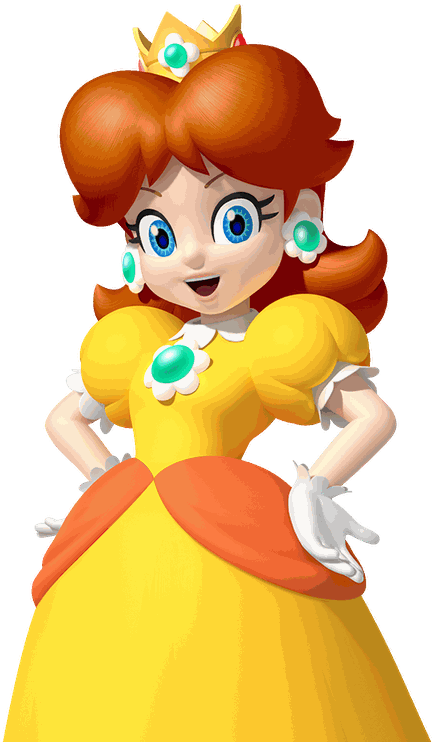 Princess Daisy (800x779), Png Download