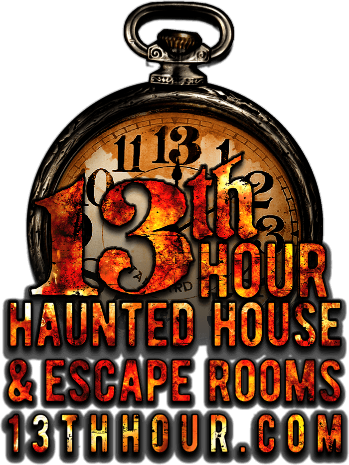 Graphic Library Download Th Hour Escape Room In Wharton - 13th Hour Haunted House (700x931), Png Download