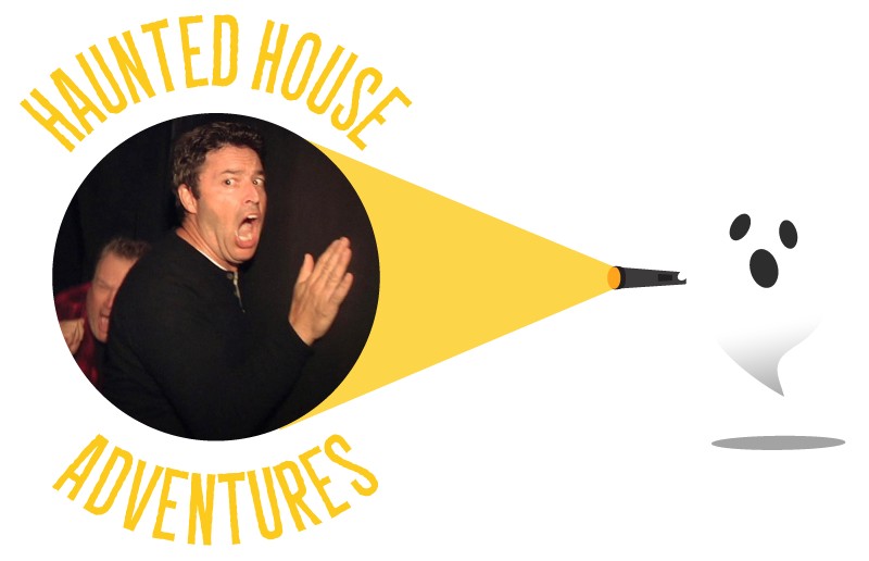 Andy's Haunted House Adventures - Illustration (800x516), Png Download