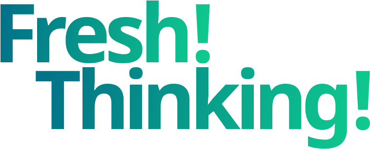 Fresh Thinking - Graphic Design (850x386), Png Download