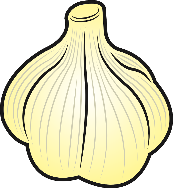 Garlic Clipart Png - Clipart Picture Of A Garlic (737x797), Png Download