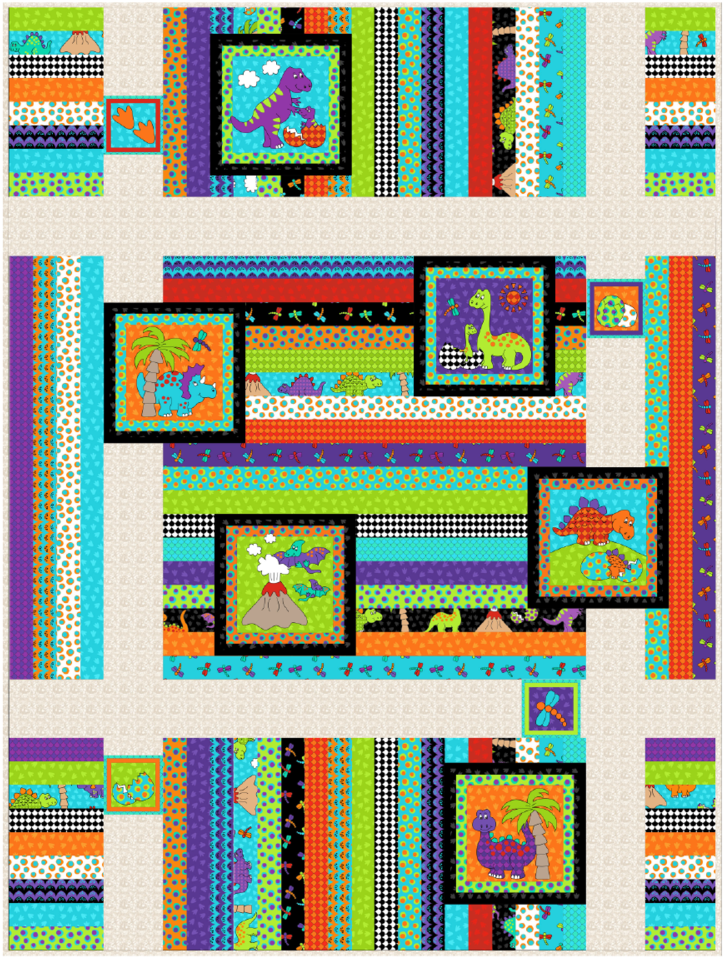 Dino Trails - Creative Arts (1000x1000), Png Download