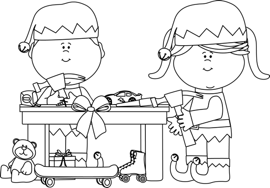 Big Ears Elf - Toys Clipart Png White (550x383), Png Download