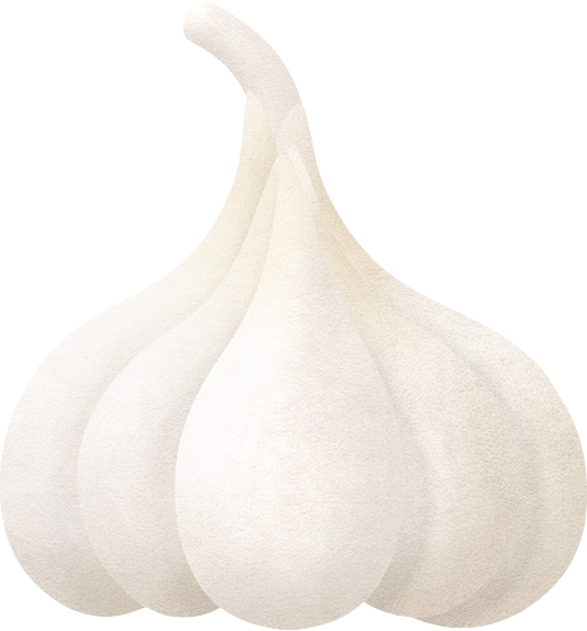 Png Pinterest Clip Art - Garlic Clipart (535x575), Png Download