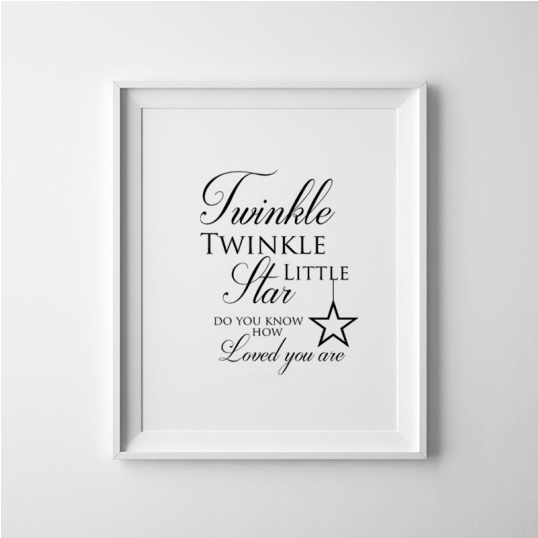 Twinkle Twinkle Little Star Do You Know How Loved You - Mandibles (703x537), Png Download