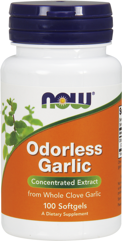 Odorless Garlic Softgels - Now Foods - Odorless Garlic 50 Mg. - 250 Softgels (602x880), Png Download