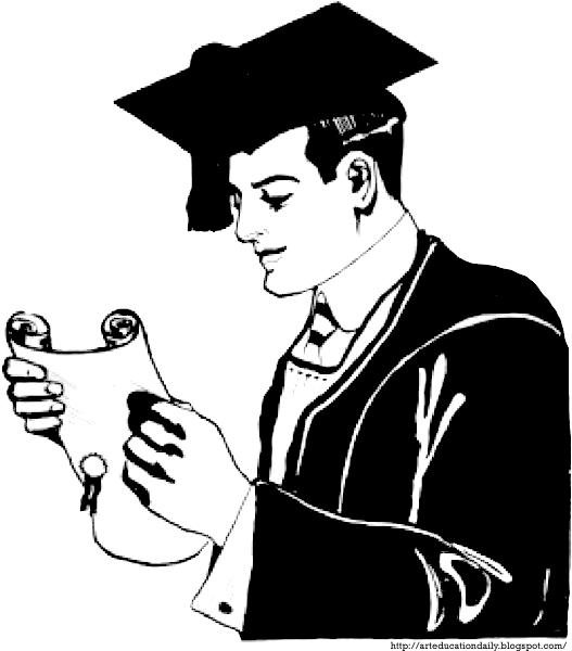Gown Clipart 2016 Cap - Graduating Students Drawing (555x614), Png Download