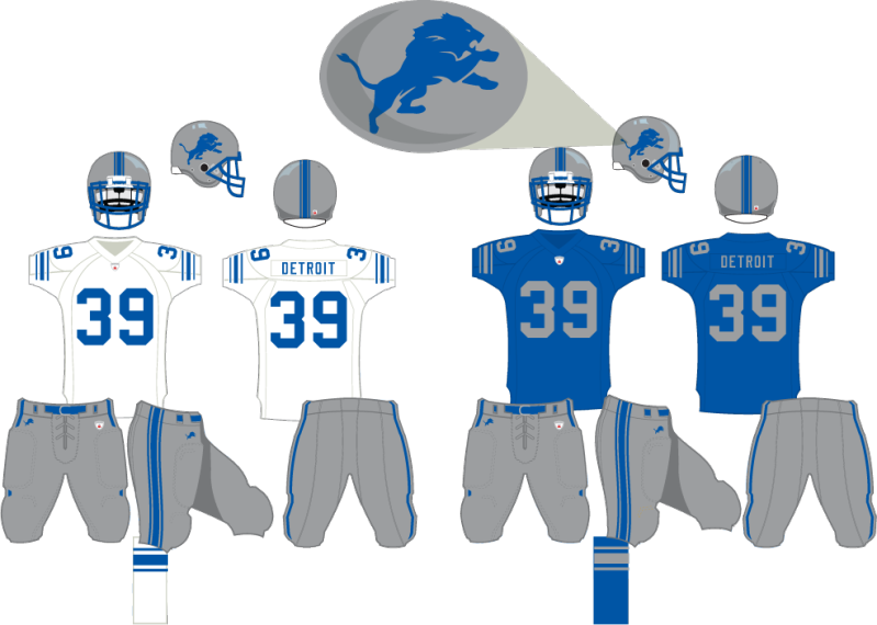 Detroit Lions Uni Web2 - Detroit Lions (799x570), Png Download