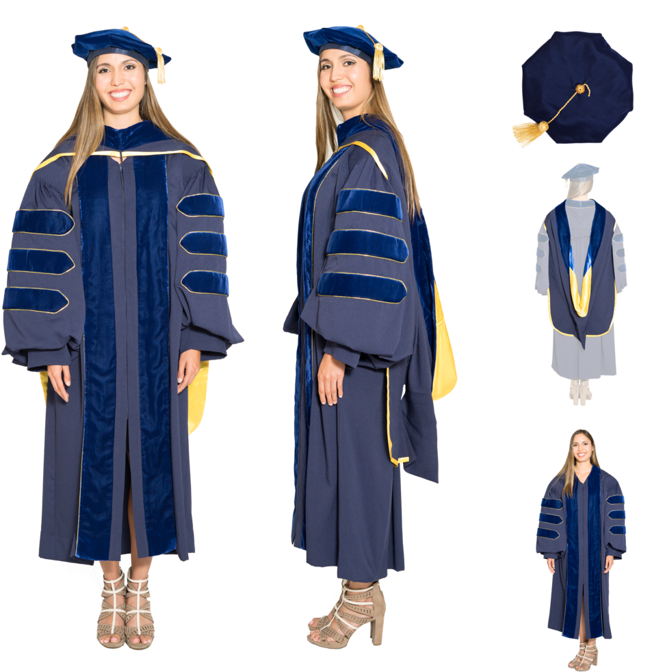 University Of California Complete Phd Regalia - University Of California Regalia Medicine (1024x1024), Png Download