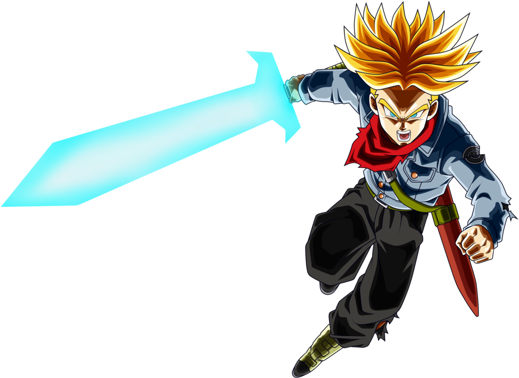 Mirai Trunks 4 Espada Genki By Nekoar-dapyq3y - Trunks Del Futuro Genki Espada (1024x759), Png Download