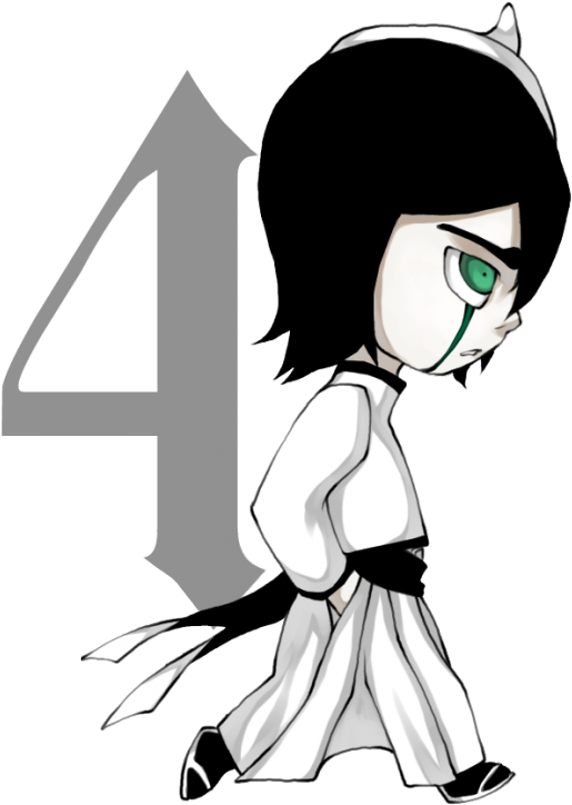Chibi Bleach Espada (600x809), Png Download