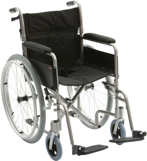Drive Enigma Lightweight Aluminium Self Propelled Breeze - Silla De Ruedas De Aluminio (558x600), Png Download