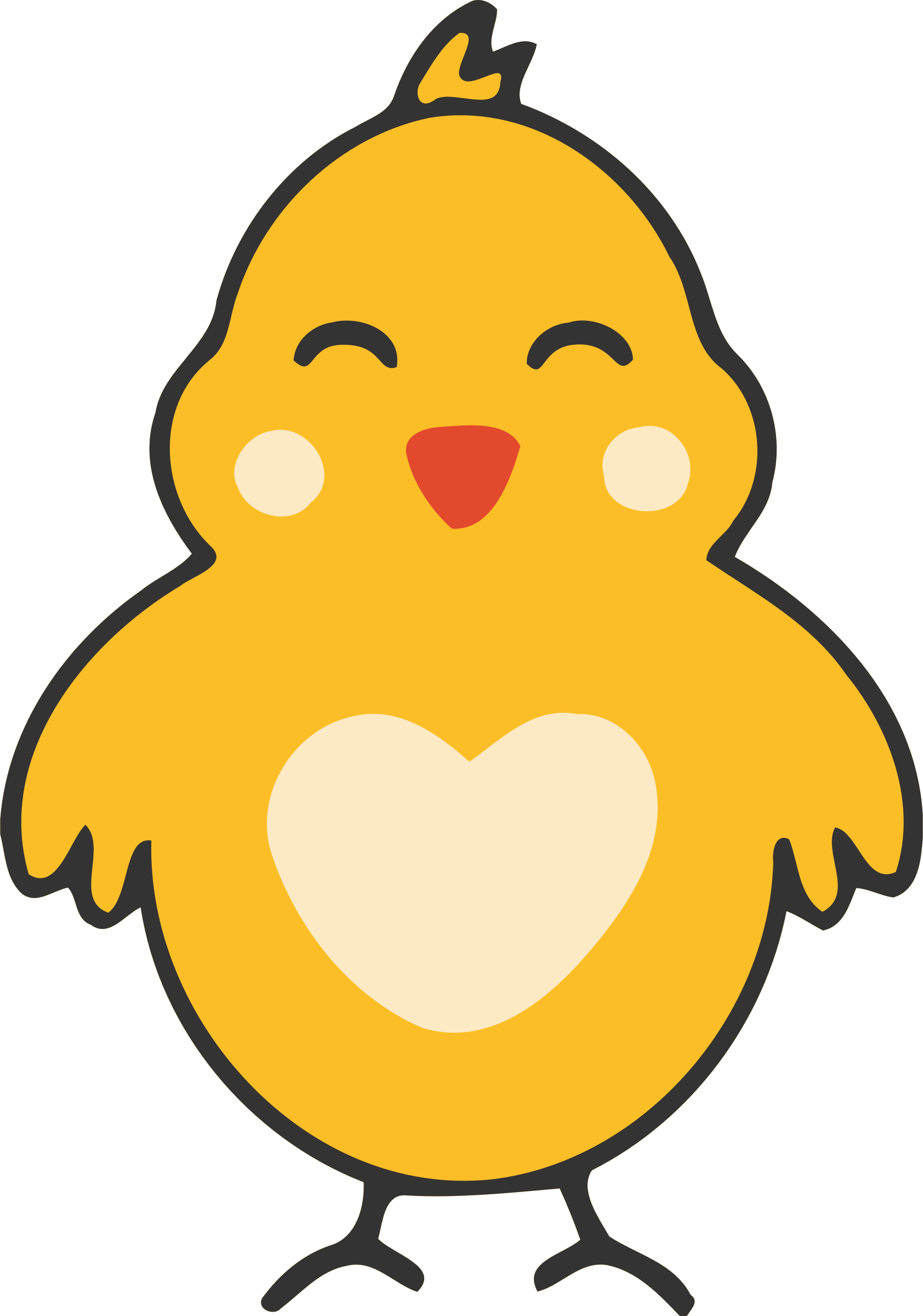 Jpg Black And White Stock Big Image Png - Chik Flat Png (1684x2400), Png Download