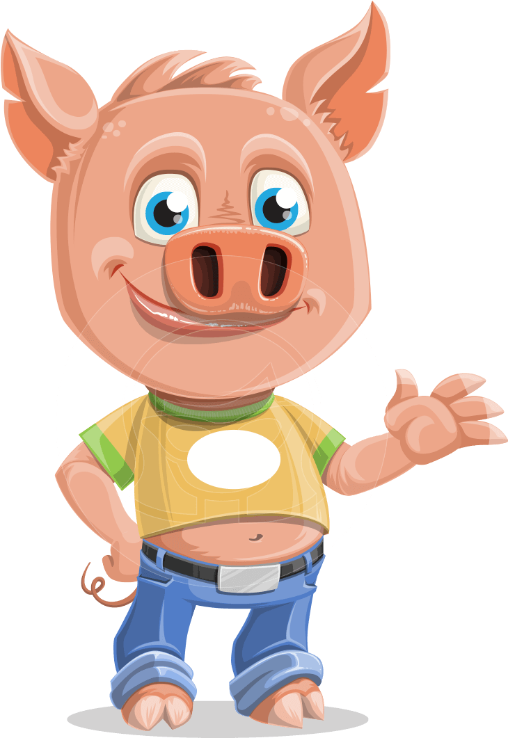Paul The Little Piglet - Piglet (957x1060), Png Download