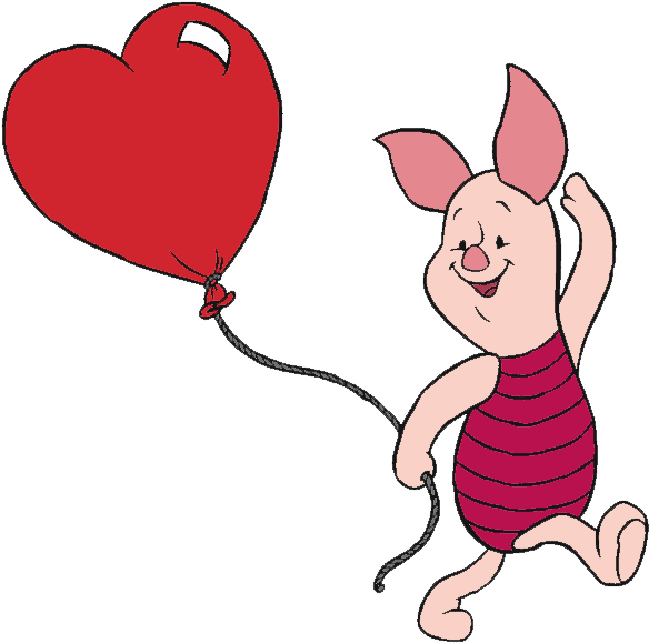 Piglet Clipart - Piglet From Winnie The Pooh (600x598), Png Download