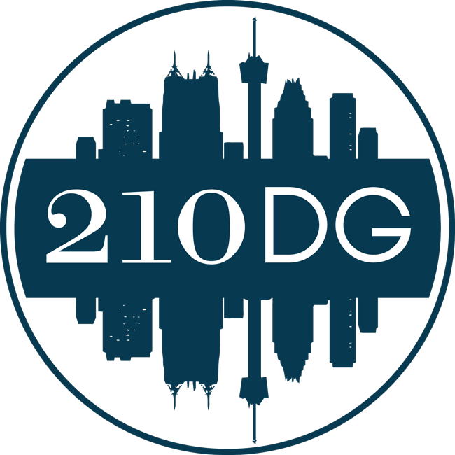 Logo - San Antonio 210 (650x650), Png Download