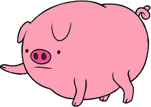 Download Pig Png Transparent Images Transparent Backgrounds - Adventure Time Pig Png (514x365), Png Download