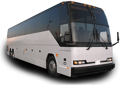 60 Passenger Charter Bus - Tour Bus Service (500x300), Png Download
