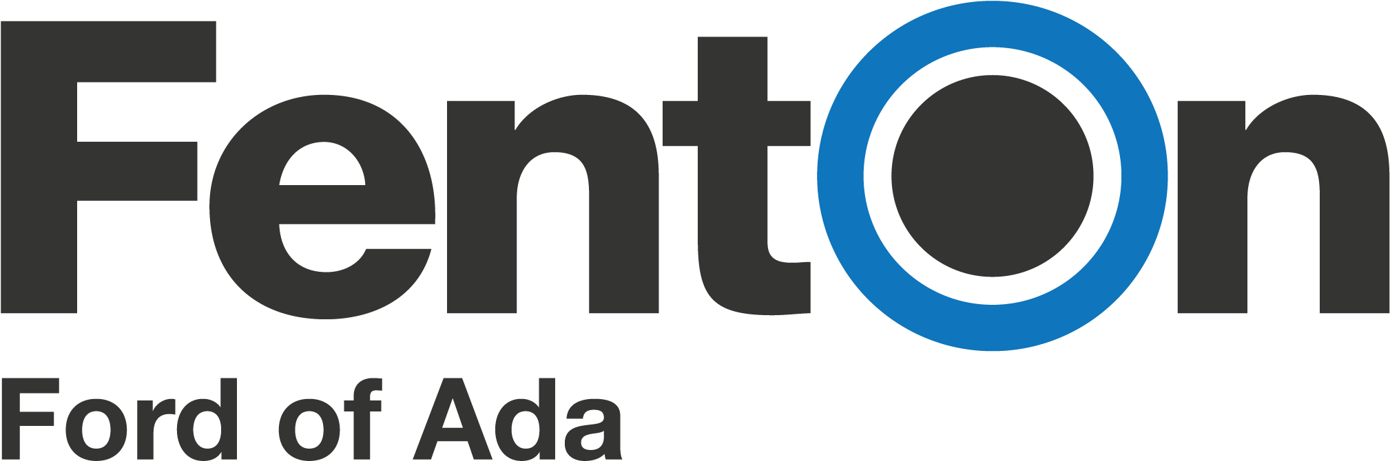 Fenton Ford Of Ada - Fenton Ford Of Ada Logo (2483x1188), Png Download
