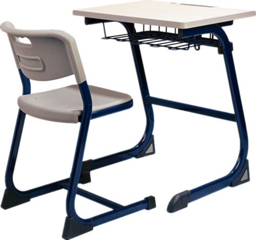 Trends Zuma Imported Standard School Desk Furniture - Furniture (500x468), Png Download