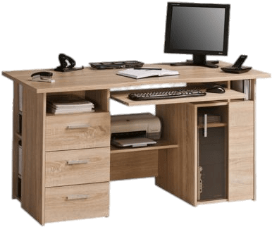 Computer Desk - Desk Transparent Background (400x400), Png Download
