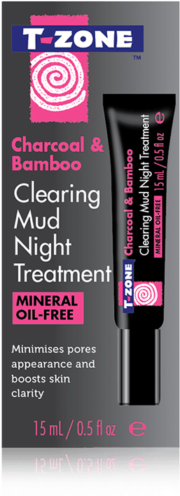 Clearing Mud - T-zone Charcoal & Bamboo Nose Pore Strips 12s (558x733), Png Download