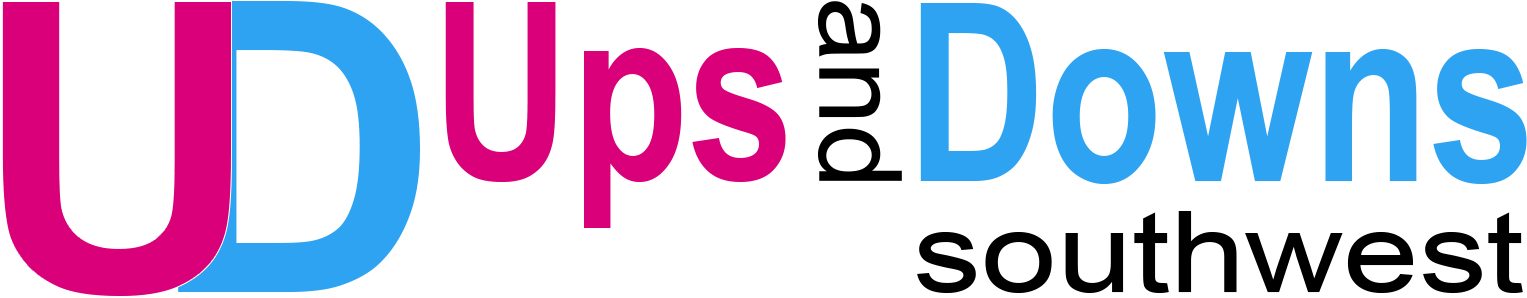 Ups And Downs Southwest Logo - Ups And Downs Charity (1650x450), Png Download