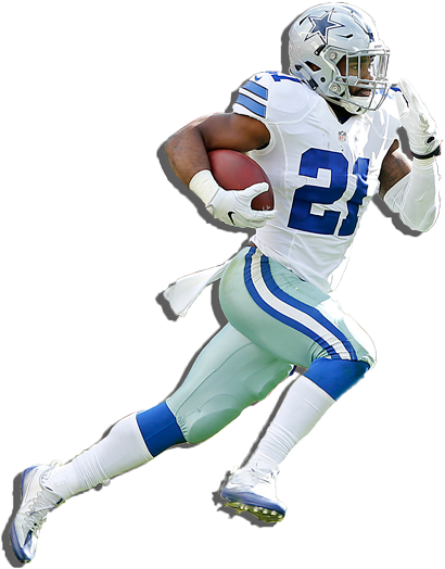 Ezekiel Elliott - Ezekiel Elliott No Background (500x572), Png Download