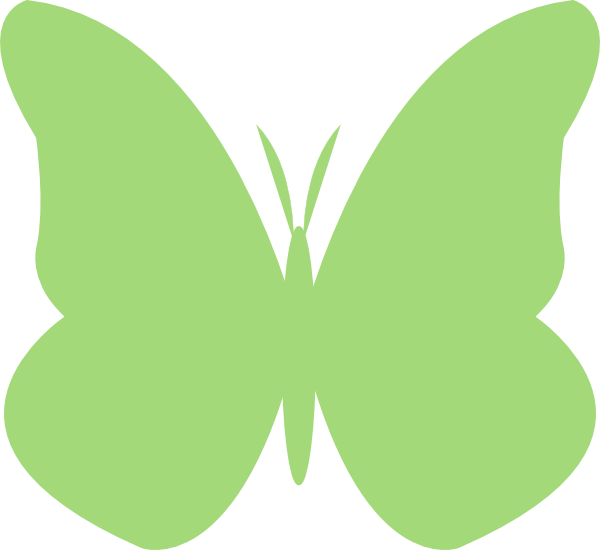Butterfly Clip Art At Clker Com Vector - Art (600x550), Png Download